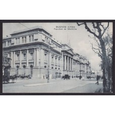 FACULTAD DE MEDICINA ANTIGUA TARJETA POSTAL